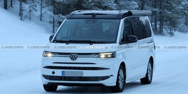 Новый Volkswagen Multivan 2026 засветился во время испытаний (фото)