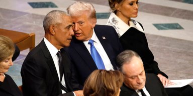 Пять президентов США и Джастин Трюдо: в Вашингтоне хоронят Джимми Картера (видео)