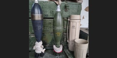 Российские войска сами засветили иранские 122-мм мины производства 2023 года (фото)