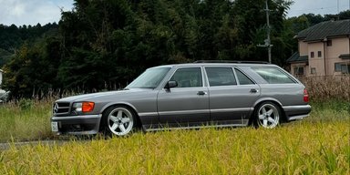 Розкіш для родини: в інтернеті показали унікальний універсал Mercedes S-Class W126 (фото)