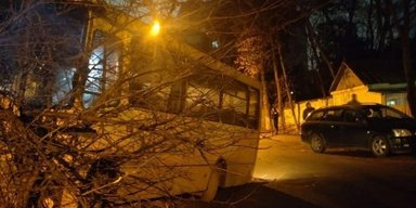 В Киеве пьяный полтавчанин угнал автобус и спровоцировал тройное ДТП