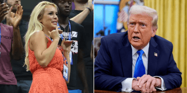 Обливалась алкоголем: советница Трампа "побила горшки" с незнакомцем (фото, видео)