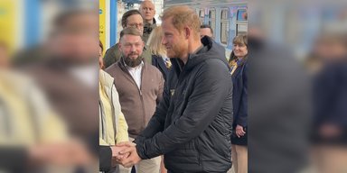 Принц Гарри прибыл в Киев с неанонсированным визитом (видео)