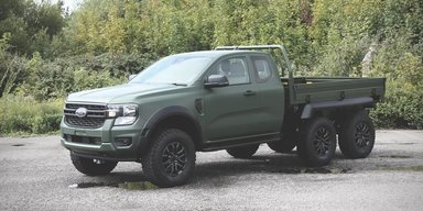 Шість коліс і електромотор: представлено найнестандартніший пікап Ford (фото)