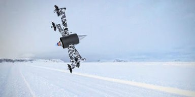 Создан самый быстрый дрон в мире: на что способен реактивный мультикоптер Huntress II
