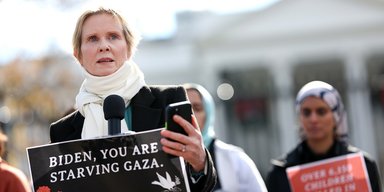Синтия Никсон объявила голодовку в поддержку Сектора Газа