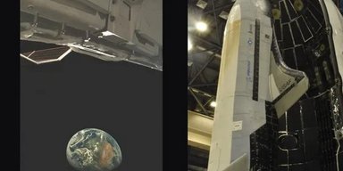 Космічні сили США вперше показали знімок секретного літака X-37B на орбіті (фото)