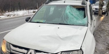 На Закарпатті на авто прикордонників під час погоні наскочив "переправник" ухилянтів