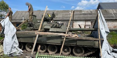 Атаковал больницу в Сумской области: на нужды ВСУ передали танк оккупантов (фото)