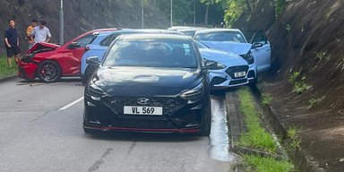 Зліт власників спортивних Hyundai закінчився масштабною ДТП (фото)