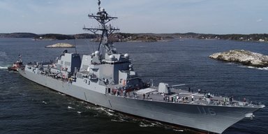Військовий корабель США збив дрон над Червоним морем, випущений із території Ємену, — ЗМІ
