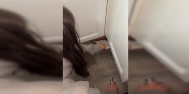 Пара вирішила прибрати лінолеум у будинку і не могла повірити, що ховалося під ним