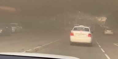 Затянуло дымом, нет воды: в Новороссийске объявили чрезвычайную ситуацию (видео)
