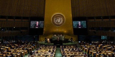 Мир в Украине в обмен на свободу Украины. О чем говорил Порошенко на Генассамблее ООН