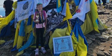 Два рекорди за рік: юна львів'янка встановила нове досягнення на Говерлі (фото)