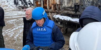 "Може статися ядерна аварія": голова МАГАТЕ оглянув підстанцію під Києвом і попередив про ризики