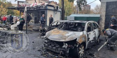Ночной обстрел Киева: "Шахеды" заходили с нескольких направлений, есть пострадавшие (фото, видео)