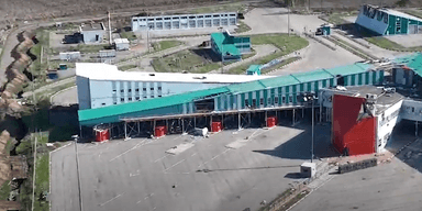 Українські прикордонники нанесли "візит ввічливості" до пункту пропуску "Шебекіно" (відео)