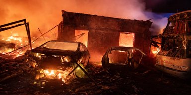 РФ атаковала Одесскую область: поражено гражданское судно под флагом Панамы и авто "скорой" (фото)