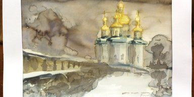 В Киеве создали серию холодных пейзажей