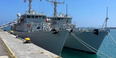 ВМС України отримали тральщики "Маріуполь" і "Мелітополь": кораблі беруть участь у Sea Breeze 2025