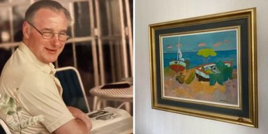Картина на стене в доме деда оказалась шедевром за десятки тысяч долларов (фото)