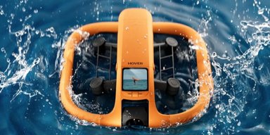 Превзошел DJI: новый автономный дрон HoverAir Aqua может и летать, и плавать (видео)