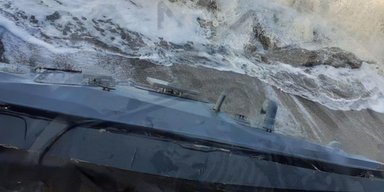 На узбережжі Криму виявили морський дрон з вибухівкою – росЗМІ (фото)