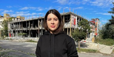 Раміна Есхакзай заявила, що при потребі готова піти на фронт