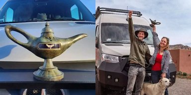 Сказка в реальной жизни: супруги нашли лампу джина и загадали три желания (фото)
