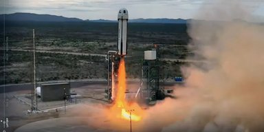750-й человек за всю историю побывал в космосе на корабле Джеффа Безоса: как это было (видео)