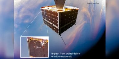 Аварія в космосі: супутник пережив зіткнення на орбіті з невідомим об'єктом (фото)