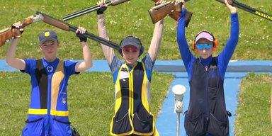 В финале одолели "нейтральных": украинки стали чемпионками Европы по стендовой стрельбе (фото)