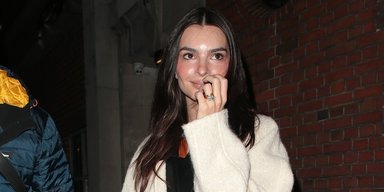 Эмили Ратаковски встречается с главой кинокомпании А24 Ноа Сакко