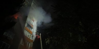 "Навіть не встигли добігти до укриття": ракета вибухнула просто над головами киян (відео)