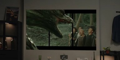 Кинотеатр в гостиной: новый лазерный проектор обеспечит 3D-эффект без очков (видео)