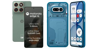 Який бюджетний смартфон обрати у 2026 році: Nothing Phone 4a проти Motorola Edge 70