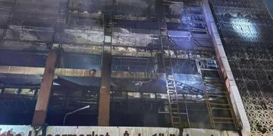 В Іраку згорів торговий центр: загинули майже 70 осіб (відео)