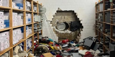 Дерзкое ограбление в Германии: воры выломали стену в хранилище банка и украли 30 млн евро