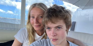 Гвинет Пэлтроу вывела своего 17-летнего сына Мозеса в свет