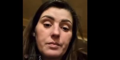 Заставляла сына материться в эфире: в Луцке полиция наказала нетрезвую звезду ТикТока (видео)