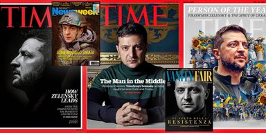 Владимиру Зеленскому – 45. Как президент Украины за год превратился в символ свободы