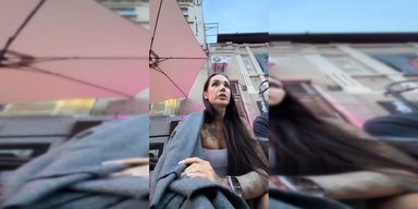 У Києві біля закладу фіналістки "Мастер Шеф" сталася ДТП: наїхали на відвідувачку (відео)