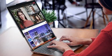 "Растет" почти на 50%: Lenovo выпустит первый ноутбук с раздвижным экраном (видео)