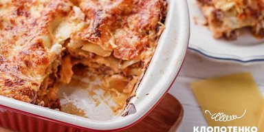 Простой рецепт лазаньи с соусом бешамель