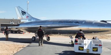Новий надзвуковий літак уперше злетів: має побити 50-річний рекорд швидкості (відео)