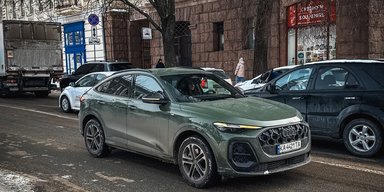 В Киеве засветился новейший спортивный кроссовер Audi за 2,8 миллиона (фото)