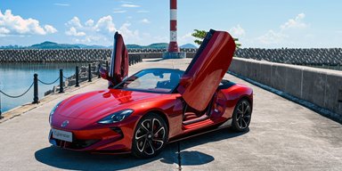 540 сил і двері як у Lamborghini: в Україні з'явиться доступний електроспорткар (фото)