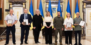 Зеленський вручив відзнаки "Національна легенда України": хто отримав нагороду
