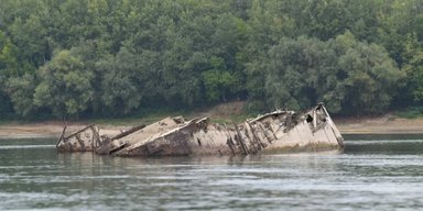 Німецькі "кораблі-примари" часів Другої світової знову з'явилися на Дунаї